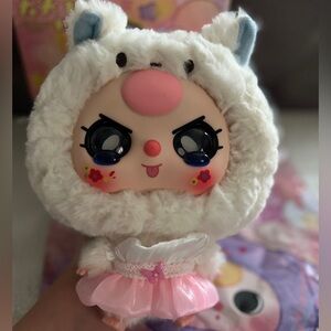 SECRET Baby Three Big Head Zipper Bag